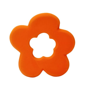 Flower Shaped Baby Teether - Flower Shape Eco Toy | Natural Rubber Toy