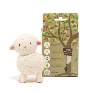 Cute Lamb Organic Teether - Toy For Baby's | Natural Rubber Toys