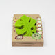 Monstera Leaf Baby Toy - Natural Rubber Baby Teether Bright Eco Toy