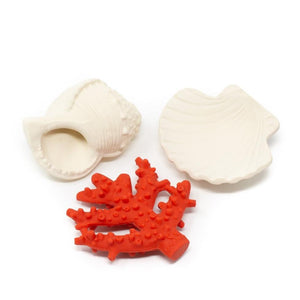 Shell, bath time & teething toy by Lanco - Natural Rubber Toys