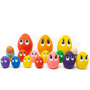 XXL OVO the Egg ORANGE - Natural Rubber Toys